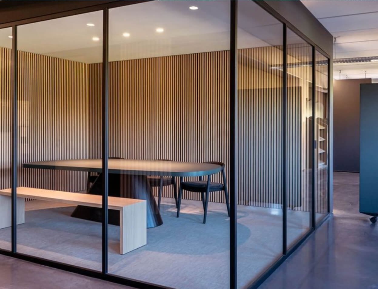 Aluminium Glass Partitions