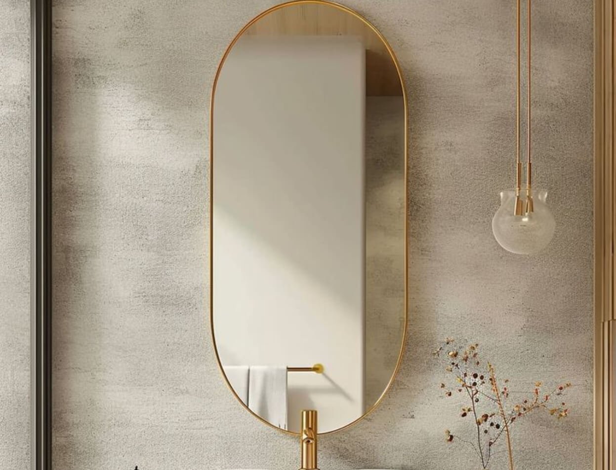 Oval Shape Mirrors