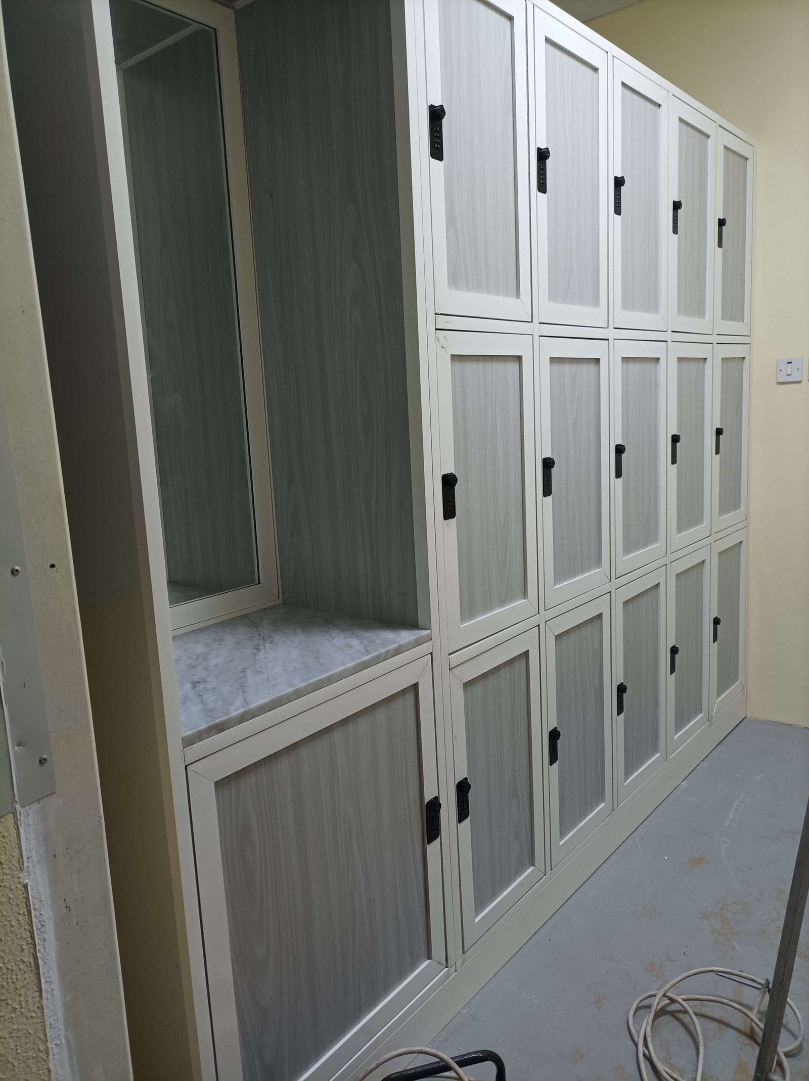 Aluminium Cabinets & Louver Doors by Gulf Light in Abu Dhabi