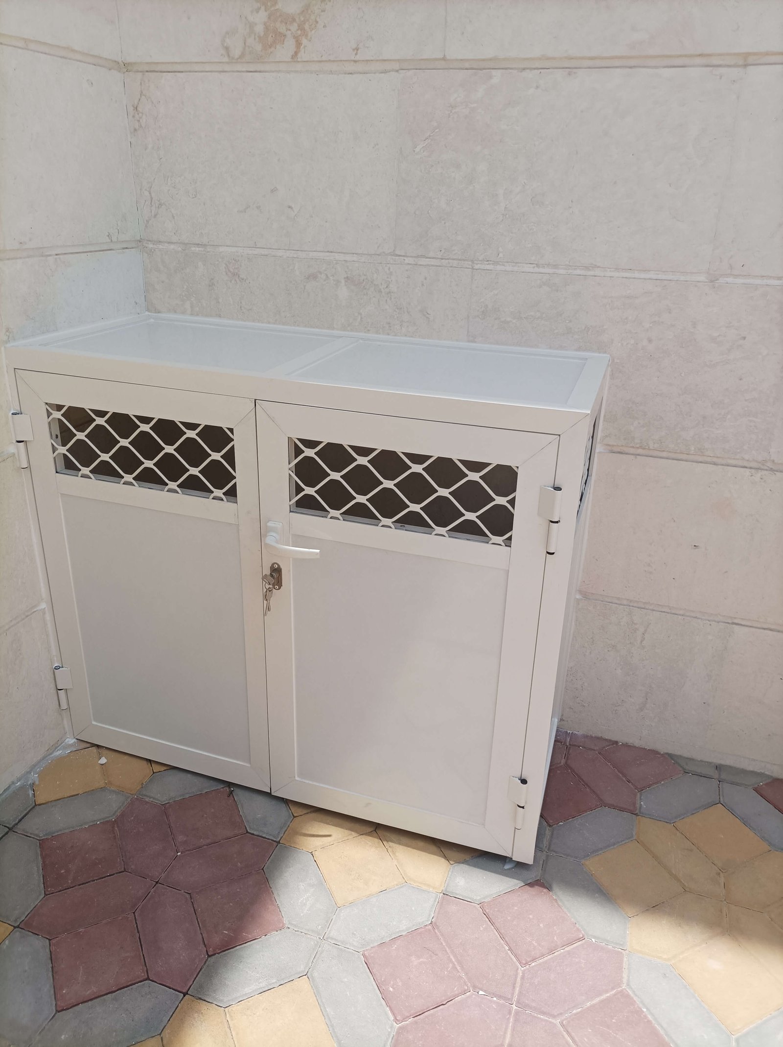 Aluminium Cabinets & Louver Doors service by Gulf Light in Abu Dhabi
