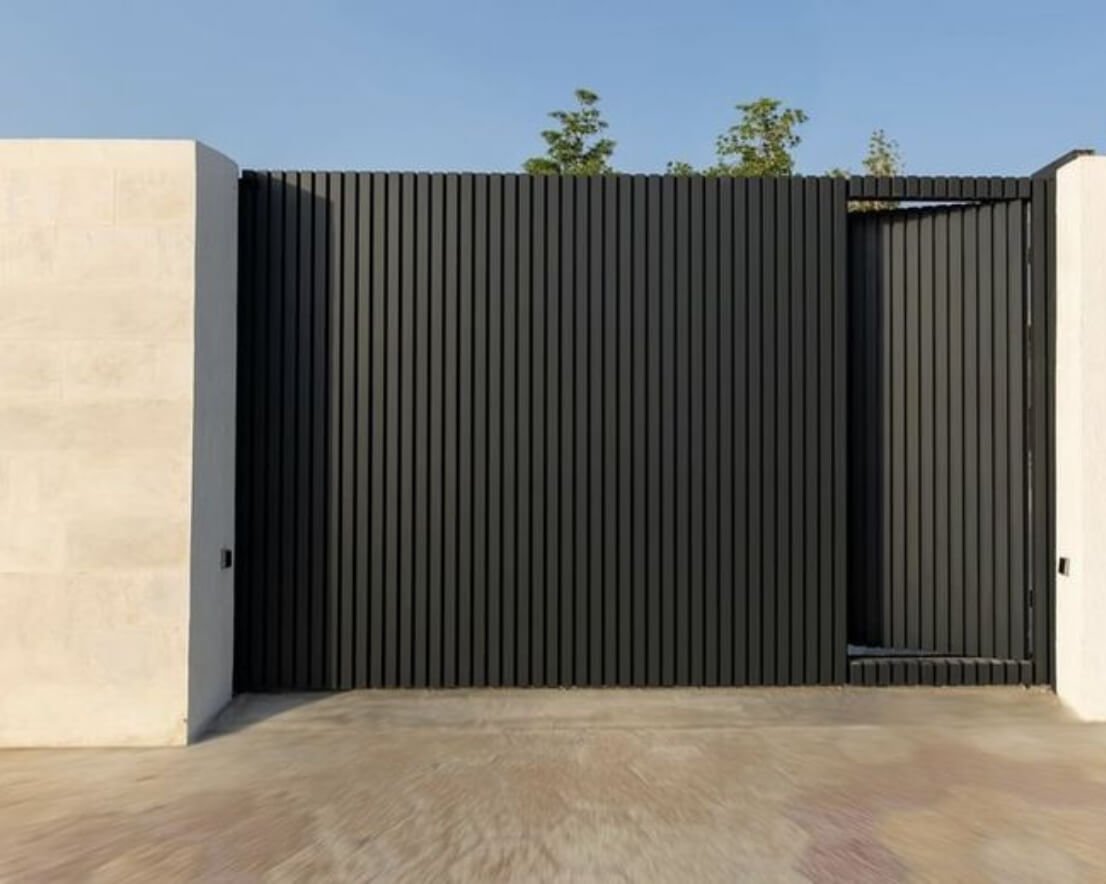 Aluminium Louver Doors service by Gulf Light in Abu Dhabi