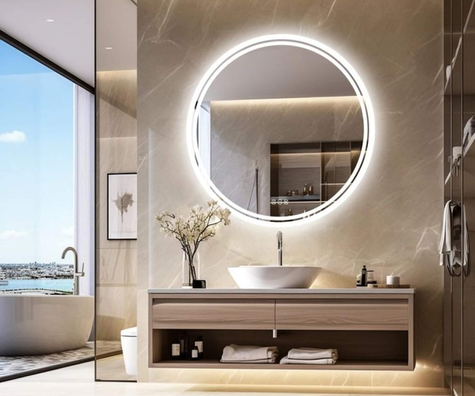 LED Mirrors by Gulf Light in Abu Dhabi