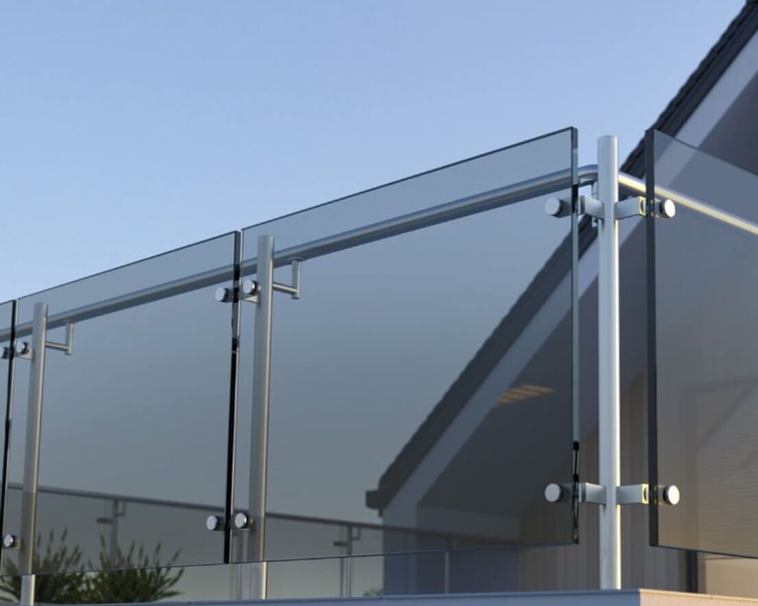 Stainless Steel Handrails With Glass service by Gulf Light in Abu Dhabi