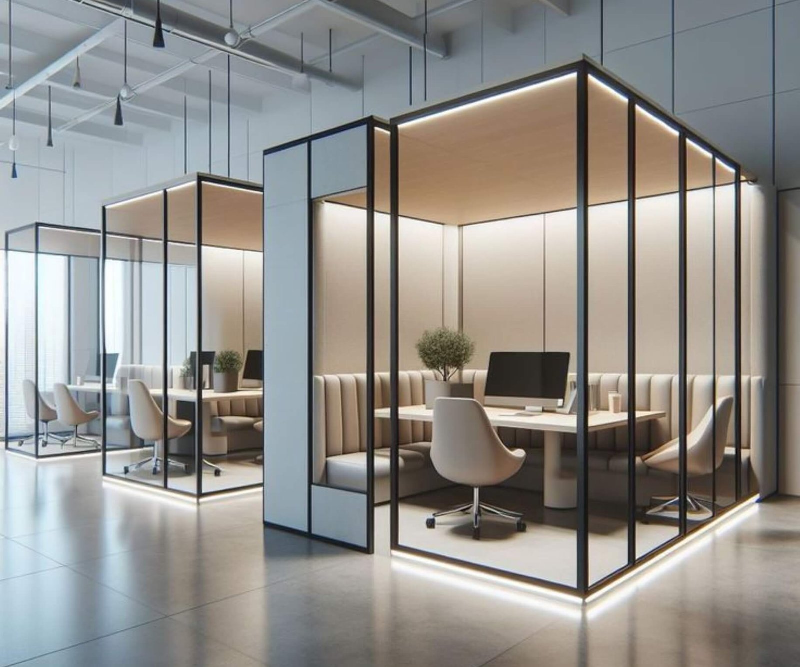 Aluminium Glass Partitions by Gulf Light in Abu Dhabi
