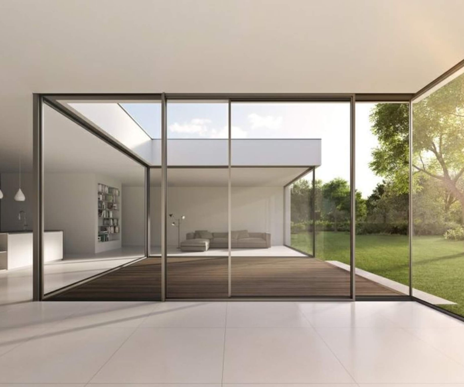 Frameless Glass Doors by Gulf Light in Abu Dhabi