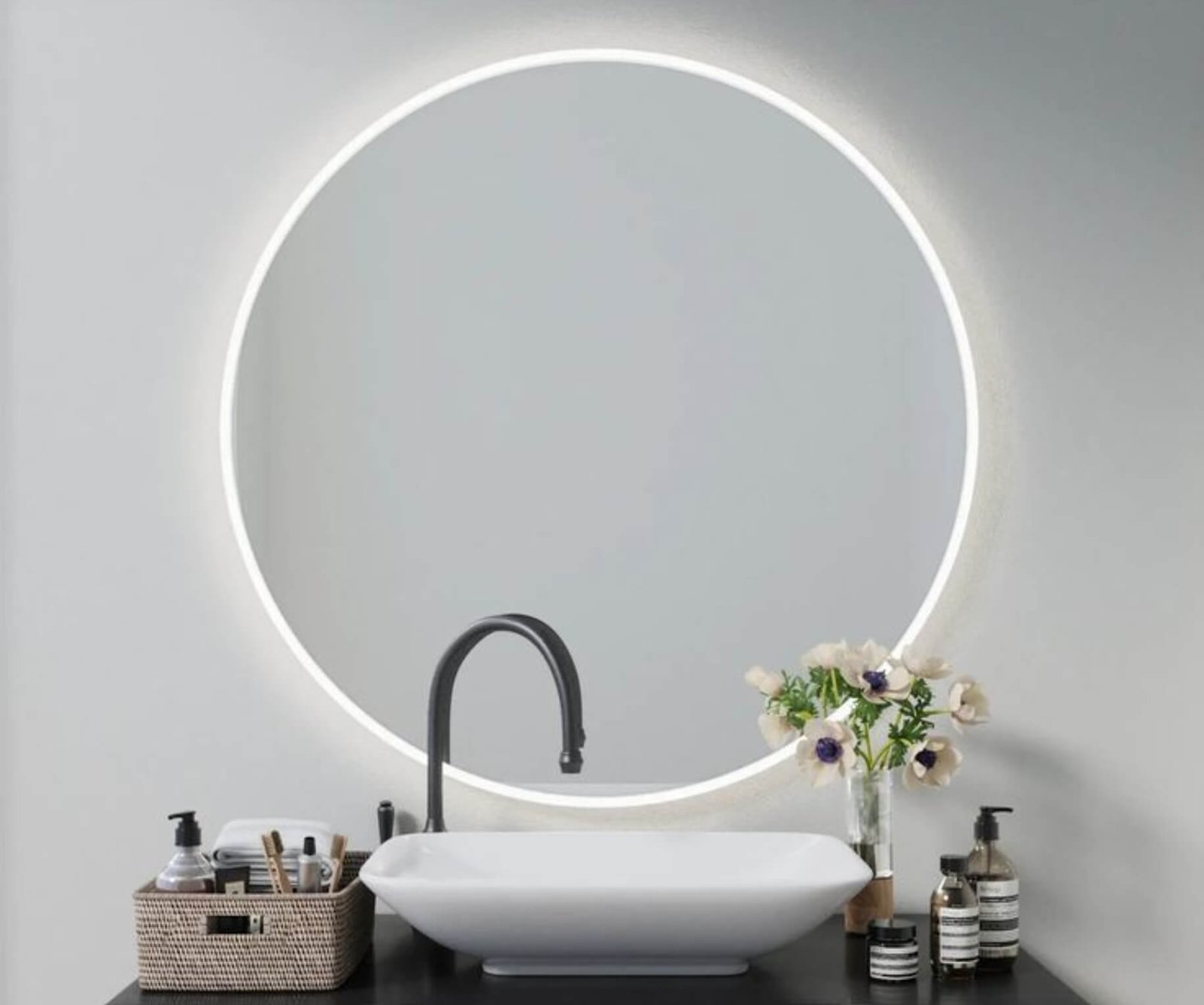 Bathroom Mirrors by Gulf Light in Abu Dhabi