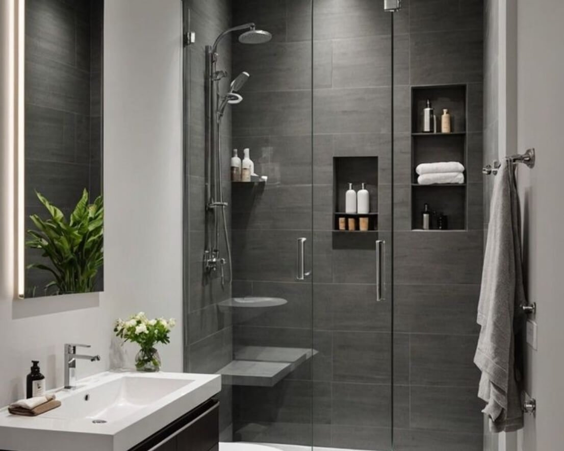 Frameless Shower Doors service by Gulf Light in Abu Dhabi