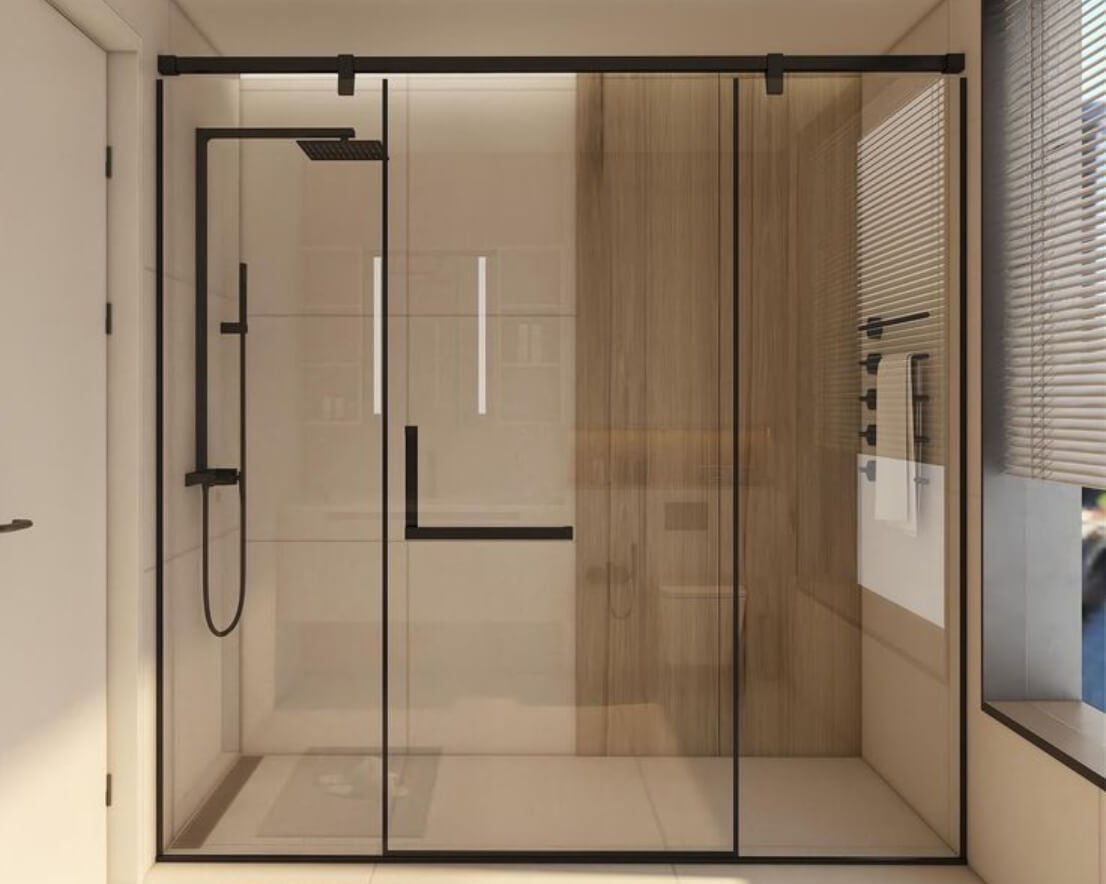 Shower Doors service by Gulf Light in Abu Dhabi