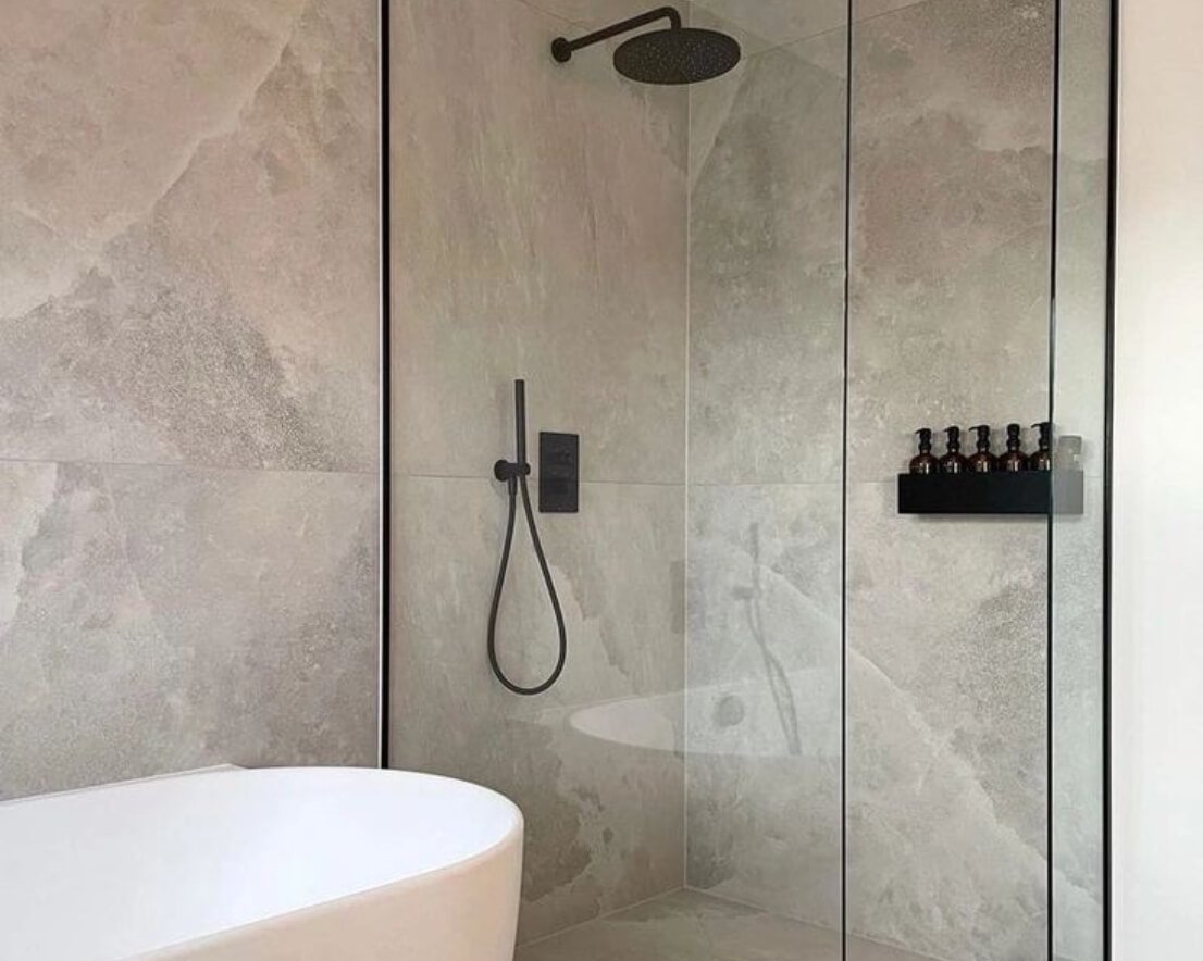 Shower Glass Partition service by Gulf Light in Abu Dhabi