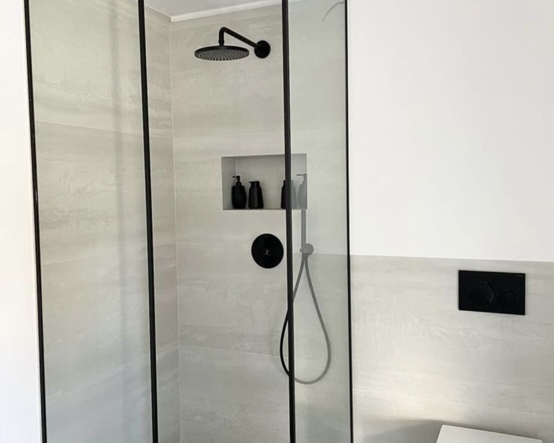 Shower Glass Partition service by Gulf Light in Abu Dhabi